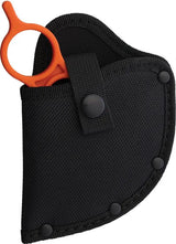 Wyoming Field Dressing Knife - 4.25 Inch Stainless Blade Orange Handle Finger Ring Replaceable Dual Edged Blade by Wyoming