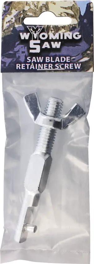 Wyoming Saw Blade Retainer Screw EM2098134SCREWS - Hang Packaged For Easy Retail Display by Wyoming