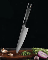 Xin Cutlery Japanese Style Chef Knife XC103 - Antibacterial 304Cu Blade With G10 Handle by Xin Cutlery