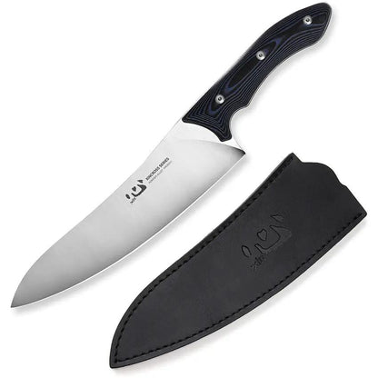 Xin Cutlery XinCross Tactical Chef Knife XC112 - Full Tang Powder Alloy Steel With Satin Finish Blade And G10 Handle by Xin Cutlery