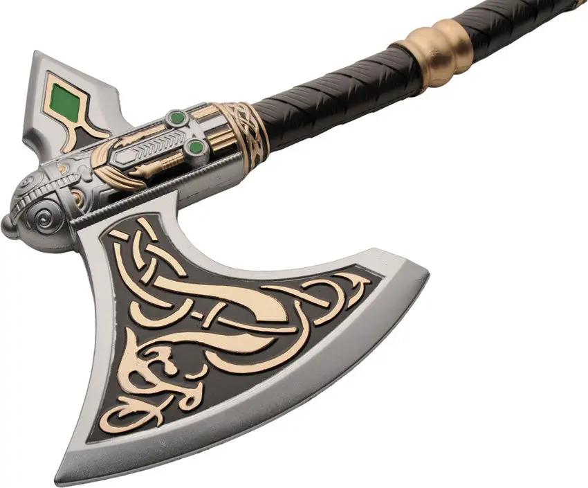 XForge Fantasy Viking Foam Axe XF-4504 - 24 Inch Overall Length Polyurethane Foam Construction For Safe Cosplay by XForge