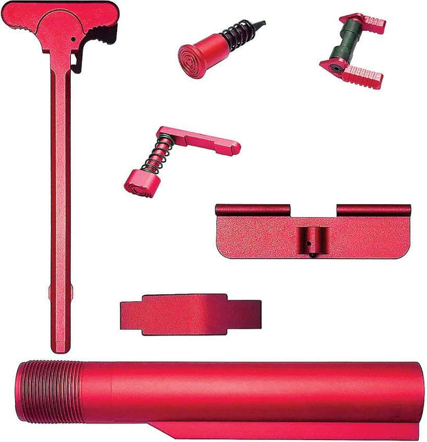 XTS AR15 Parts Kit Red XTS-ADZ-PKRD by XTS