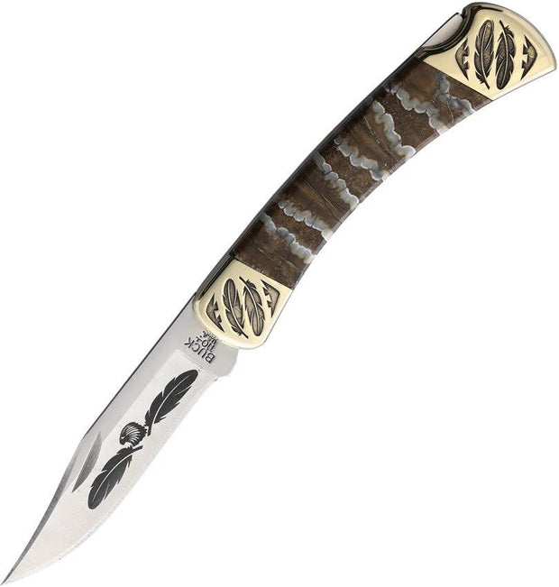 Yellowhorse Custom Buck 110 Mammoth Eagle YH375 110 MAMMOTH EAGLE FEATHE by Yellowhorse