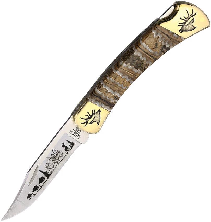 Yellowhorse Custom Buck 110 Mammoth YH406 MAMMOTH ELK by Yellowhorse