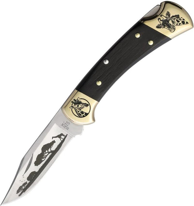 Yellowhorse Custom Buck 112 Lockback Giraf CUSTOM BUCK 112 GIRAFFE by Yellowhorse