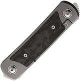Yan Knives EMW Framelock Fat Carbon - Bohler M390 Blade, Titanium Handle With Black Camo Fat Carbon Fiber Inlay by Yan Knives