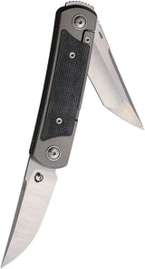Yan Knives EMW Framelock Micarta EMW-BM by Yan Knives