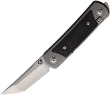 Yan Knives EMW Framelock Carbon Fiber EMW-CF - Bohler M390 Blade, Titanium Handle With Twill Carbon Fiber Inlay by Yan Knives