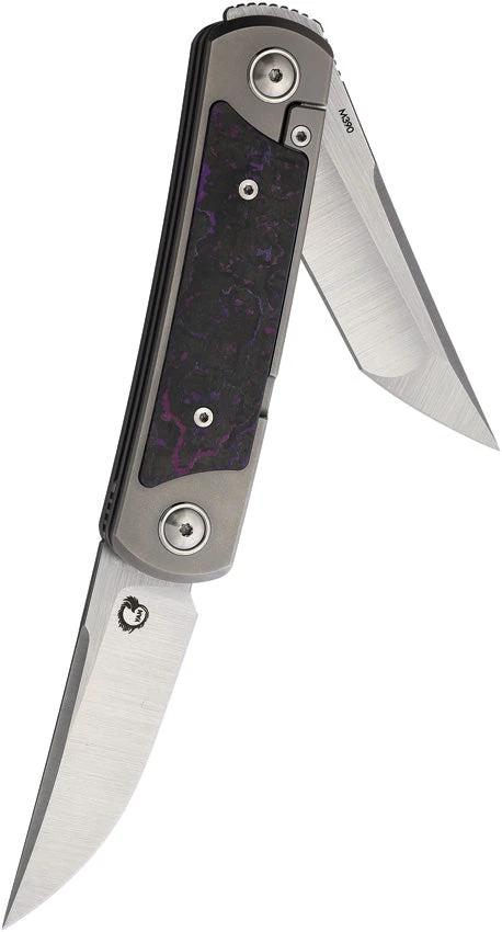 Yan Knives EMW Framelock Fat Carbon EMW-PH-FCF by Yan Knives
