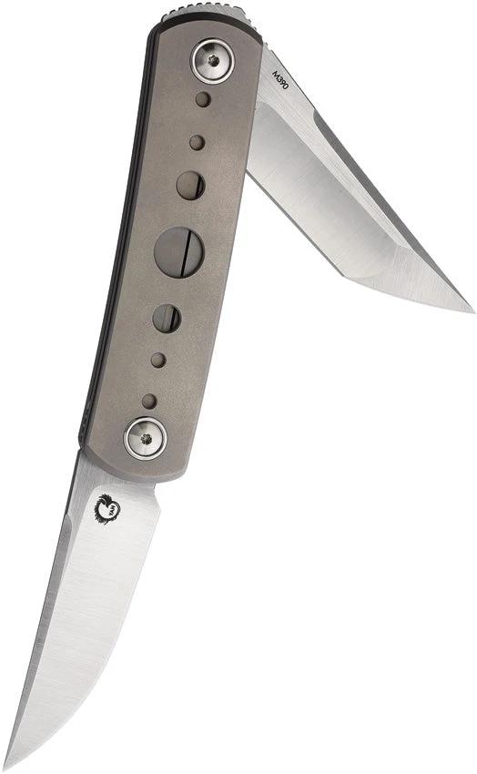 Yan Knives EMW Framelock Speedhole EMW-SH-TI by Yan Knives