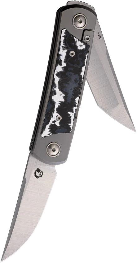 Yan Knives EMW Framelock Fat Carbon EMW-WS-FCF by Yan Knives