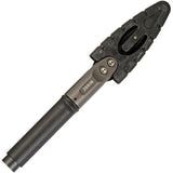 Zubin Axe Hunting Spear Set ZA014BLK - 60 Inch Aluminum Staff With Ergonomic Grip And Stainless Spear by Zubin Axe