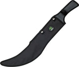 Z-Hunter Machete ZB-020 - 24-In Full Tang Stainless Blade With Upswept Serrated Tip Sawback And Neon Cord Wrap by Z-Hunter