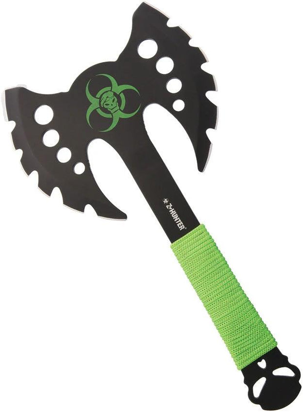 Z-Hunter Axe Zombie Green ZB-AXE12 by Z-Hunter