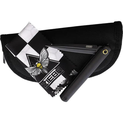 ZIEBA Six Dagger Framelock Folding Knife - MagnaCut Steel Blade Black Titanium Handle Extended Tang by ZIEBA