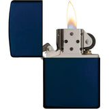 Zippo Classic Navy Matte Lighter - Logo Free Design, Boxed Gift Ready for Collectors and Outdoors Enthusiasts by Zippo