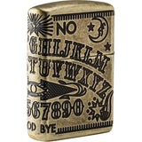 Harley-Davidson Zippo Ouija Board Lighter - Antique Brass Finish Gift Boxed For Collectors by Zippo