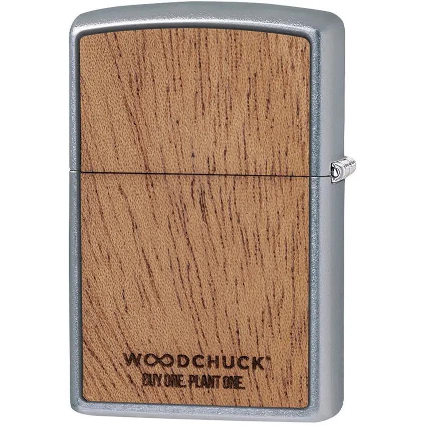 Zippo WoodChuck Compass Lighter - Laser Cut Wood Insert For Outdoor Adventurers Gear by Zippo