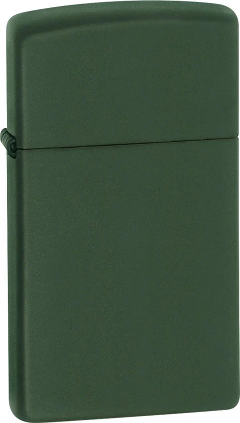 Zippo Slim Lighter Matte Green 1627 by Zippo