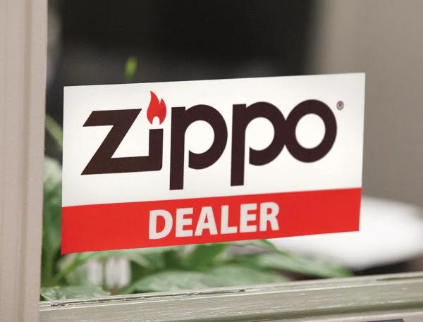 Zippo Window Cling Removable Reusable Easy To Apply On Any Window Or Glass Surface 8.5 By 4 Inches For Zippo Fans by Zippo