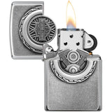 Zippo Harley-Davidson Street Chrome Lighter - Officially Licensed Gift For Harley Fans And Collectors by Zippo