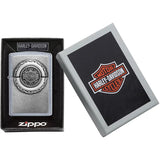 Zippo Harley-Davidson Street Chrome Lighter - Officially Licensed Gift For Harley Fans And Collectors by Zippo