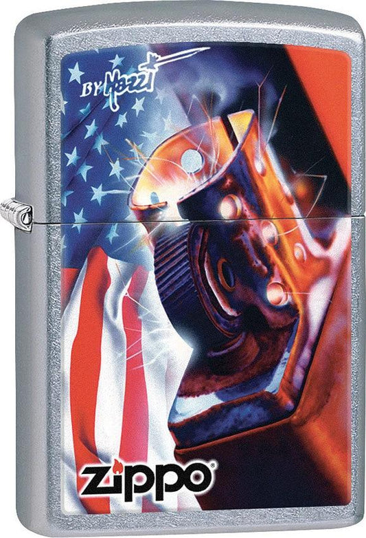 Zippo Mazzi Flag Lighter 207-077507 by Zippo