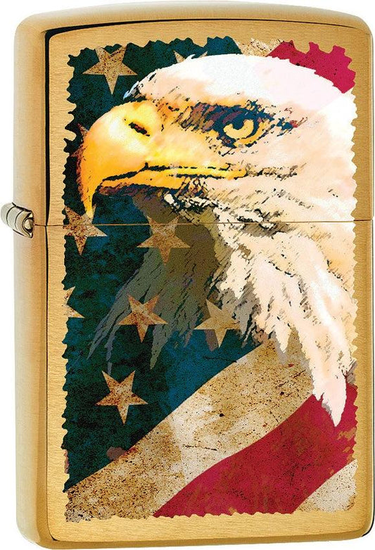 Zippo Eagle Flag Lighter 204B-077563 by Zippo