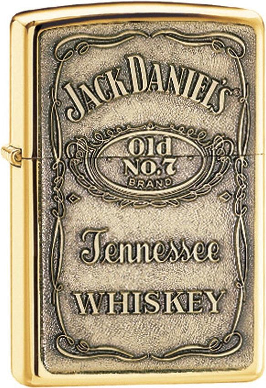 Zippo Jack Daniels Brass Emblem 254BJD 428 NP by Zippo