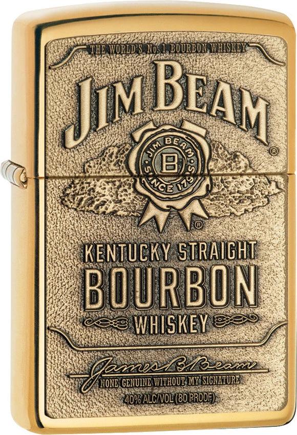 Zippo Jim Beam Brass 254BJB.929 by Zippo