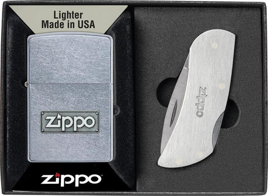 Zippo Lighter and Knife Set 49391 by Zippo