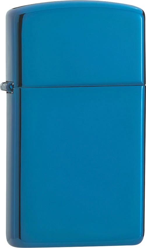Zippo Slim Blue Lighter 20494 by Zippo