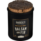 Zippo Barber Street Candle - Balsam Fir Soy With Cedar Wood Wick, 50 Hour Burn, Made In USA by Zippo