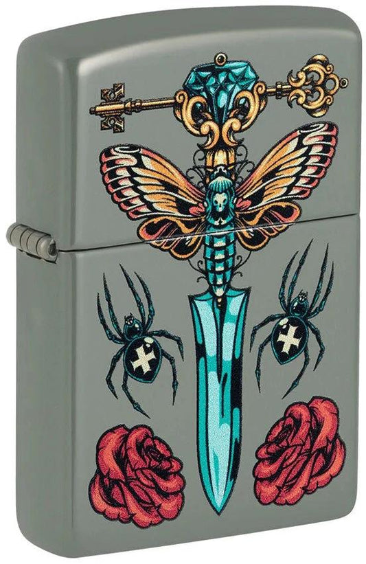 Zippo Gothic Dagger Design Lighter 49860 by Zippo