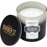 Zippo Barber Street Candle - Clean Shaven Soy Wax 13 Oz Odor Masking Technology For Men Gift by Zippo