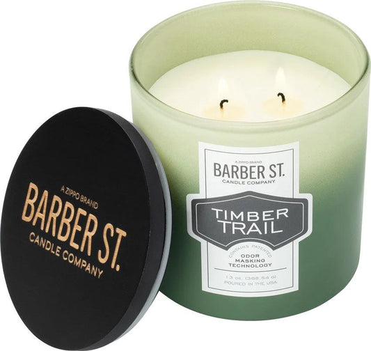 Zippo Barber Street Candle TimberTrl 70036 by Zippo