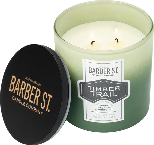 Zippo Barber Street Candle TimberTrl 70036 by Zippo