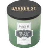 Zippo Barber Street Timber Trail Candle 13 Oz Soy Wax - Odor Masking Technology For Outdoors Burns Up To 55 Hours by Zippo