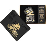 Zippo Car 75th Anniversary Lighter - Black Ice Finish Gift Boxed For Collectors And Enthusiasts by Zippo