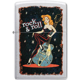 Zippo Cool Chick Satin Chrome Lighter - Collectible Gift for Fans and Gift Lovers by Zippo