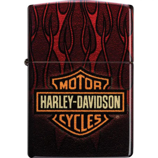 Zippo Harley-Davidson Lighter - Officially Licensed 540 Fusion Design Brass Boxed For Motorcycle Fans by Zippo