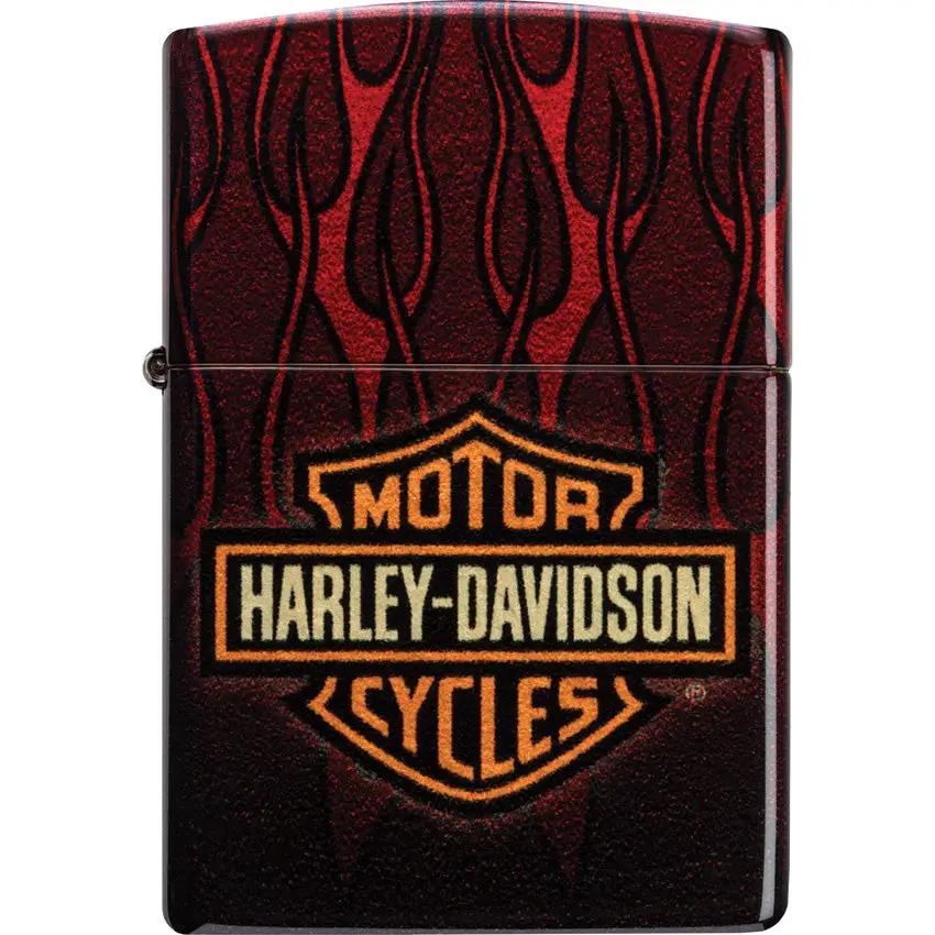 Zippo Harley-Davidson Lighter - Officially Licensed 540 Fusion Design Brass Boxed For Motorcycle Fans by Zippo