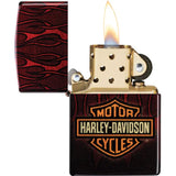 Zippo Harley-Davidson Lighter - Officially Licensed 540 Fusion Design Brass Boxed For Motorcycle Fans by Zippo