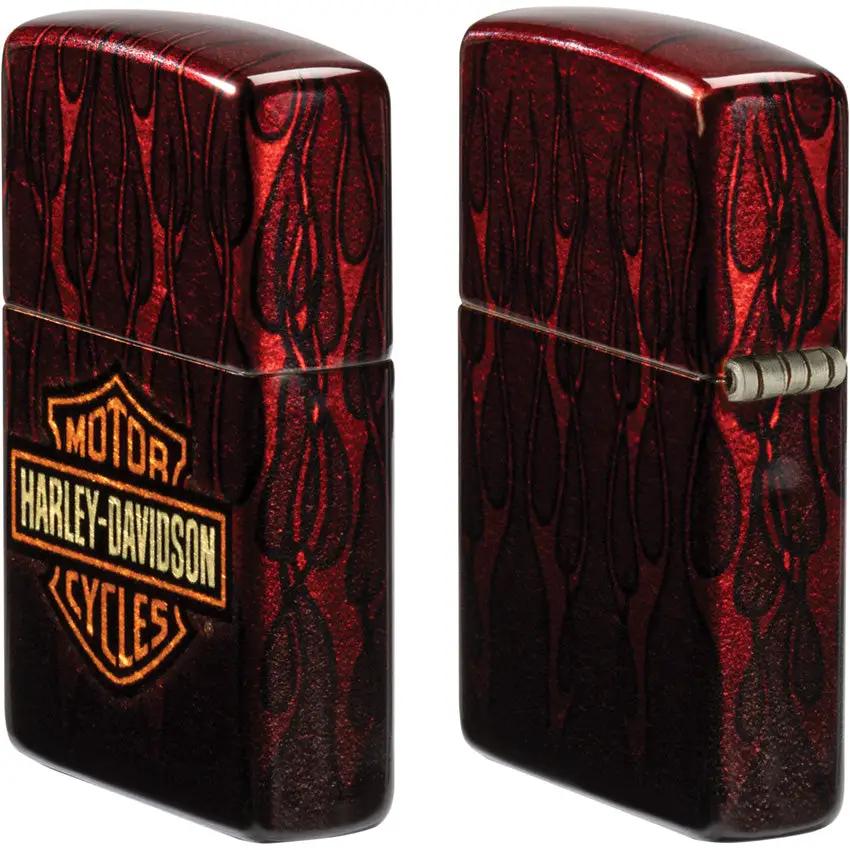 Zippo Harley-Davidson Lighter - Officially Licensed 540 Fusion Design Brass Boxed For Motorcycle Fans by Zippo