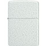 Zippo Glacier Classic Lighter Icy Frost Finish With Windproof Performance Gift Boxed For Collectors by Zippo