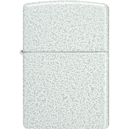 Zippo Glacier Classic Lighter Icy Frost Finish With Windproof Performance Gift Boxed For Collectors by Zippo