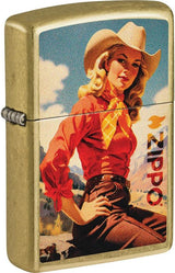 Zippo Rancher Design Lighter 46248 by Zippo