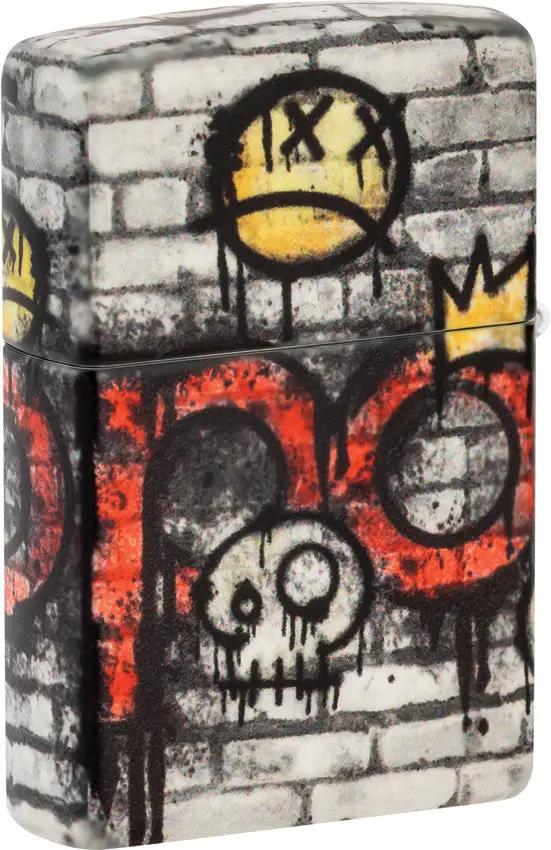 Zippo Graffiti King Lighter 46282 - Vibrant 540 Color Process Boxed For Collectors by Zippo