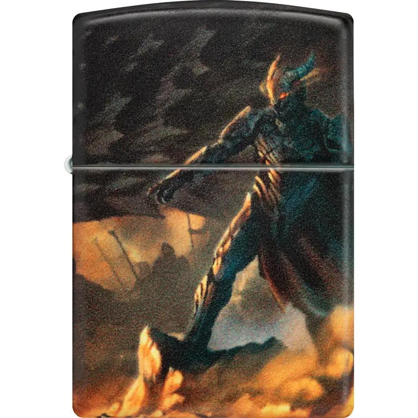 Zippo Knight And Dragon Lighter 46284 - Collectible Fantasy Design With 540 Color Process For Vivid Art by Zippo