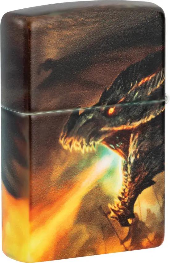 Zippo Knight And Dragon Lighter 46284 - Collectible Fantasy Design With 540 Color Process For Vivid Art by Zippo